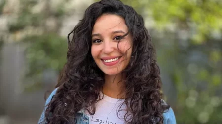 مريم الجندي بلوك كاجوال.. سر الإطلالة مريم الجندي بلوك كاجوال.. سر الإطلالة