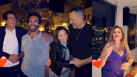 يسرا وإلهام شاهين وهاني رمزي.. توافد نجوم الفن على الجونة (فيديو وصور) يسرا وإلهام شاهين وهاني رمزي.. توافد نجوم الفن على الجونة (فيديو وصور)