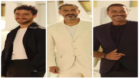 بدلة حسن أبو الرووس وأناقة كريم فهمي.. أبرز إطلالات الرجال في ثاني أيام الجونة