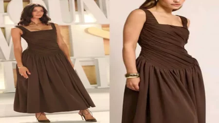 تارا عماد تتألق في فستان “ميدي” من أباديا في "الجونة السينمائي".. سعره 55 ألف جنيه تارا عماد تتألق في فستان “ميدي” من أباديا في "الجونة السينمائي".. سعره 55 ألف جنيه