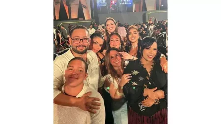 نجوم الفن يتألقون في العرض الخاص لفيلم "ولنا في الخيال حب" بمهرجان الجونة