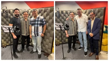 رمضان 2026 .. هاني شاكر ينتهي من تسجيل أغنية "أيام مفترجة" رمضان 2026 .. هاني شاكر ينتهي من تسجيل أغنية "أيام مفترجة"