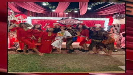 بالصور.. هايدي خالد تشارك متابعيها كواليس ليلة الحنة