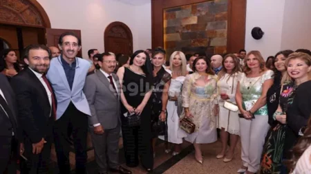 مجدي الجلاد وخالد مجاهد.. النجوم والمشاهير في زفاف نجل هاني رمزي مجدي الجلاد وخالد مجاهد.. النجوم والمشاهير في زفاف نجل هاني رمزي