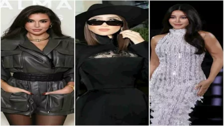 ياسمين صبري جذابة.. إطلالات نجمات العرب خطفت الأضواء في باريس