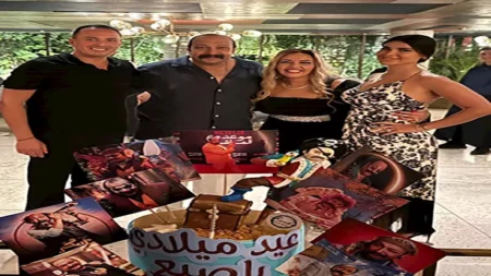 بالصور| محمد ثروت يحتفل بعيد ميلاده.. ونرمين الفقي تعلق