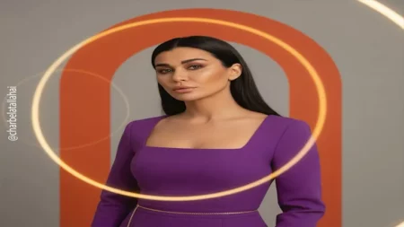 بالذكاء الاصطناعي.. نادين الراسي بإطلالة جريئة على دراجة نارية