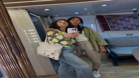 مايان السيد تنشر صورا وفيديوهات من كواليس تصوير"هيبتا: المناظرة الأخيرة"