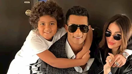 "اتمنى لك النجاح والسعادة".. محمد رمضان يحتفل بعيد ميلاد ابنه علي