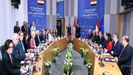 أزمات غزة والسودان وليبيا وتحقيق السلام أبرزها.. تفاصيل القمة المصرية الأوروبية ببروكسل أزمات غزة والسودان وليبيا وتحقيق السلام أبرزها.. تفاصيل القمة المصرية الأوروبية ببروكسل