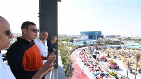 وزيرا "الإسكان" و"الشباب والرياضة" يفتتحان نادي النادي بالعاصمة الإدارية الجديدة