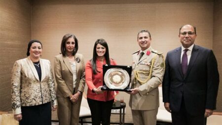 "المشاط" ضيف شرف احتفالية مكتب الدفاع بالسفارة المصرية ببروكسل بذكرى انتصارات أكتوبر