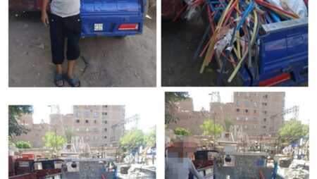 محافظة الجيزة تضبط " تروسيكلات وعربات كارو " لفرز وإلقاء المخلفات في إمبابة والعمرانية