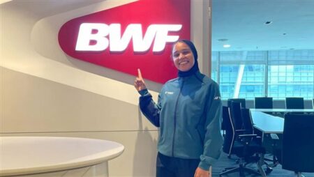 فوز ضحى هاني بعضوية لجنة الرياضيين بالاتحاد الدولي للريشة الطائرة