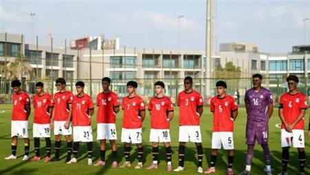 المنتخب الوطني تحت 17 عامًا يفوز على تونس وديًا بثلاثية المنتخب الوطني تحت 17 عامًا يفوز على تونس وديًا بثلاثية