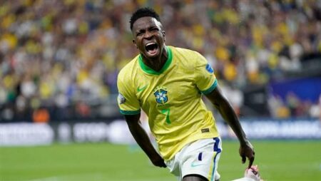 فينيسيوس جونيور يشيد بأنشيلوتي بعد خماسية البرازيل أمام كوريا الجنوبية