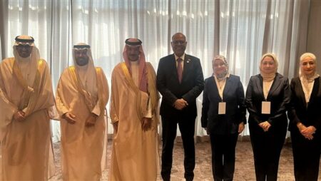 وزير العمل يلتقي نظراءه في قطر والأردن ولبنان وتونس والسعودية لبحث تنقل الأيدي العاملة وزير العمل يلتقي نظراءه في قطر والأردن ولبنان وتونس والسعودية لبحث تنقل الأيدي العاملة