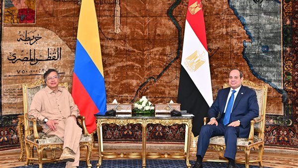 تفاصيل القمة المصرية الكولومبية بالقاهرة…صور تفاصيل القمة المصرية الكولومبية بالقاهرة...صور