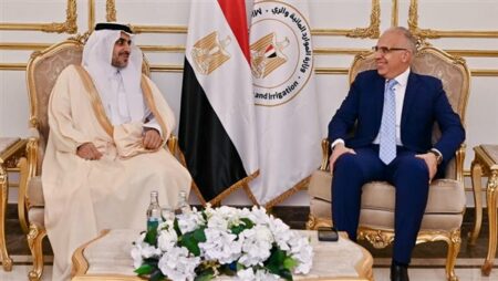 سويلم يلتقى نائب وزير البيئة والزراعة السعودى ضمن فعاليات أسبوع القاهرة الثامن للمياه