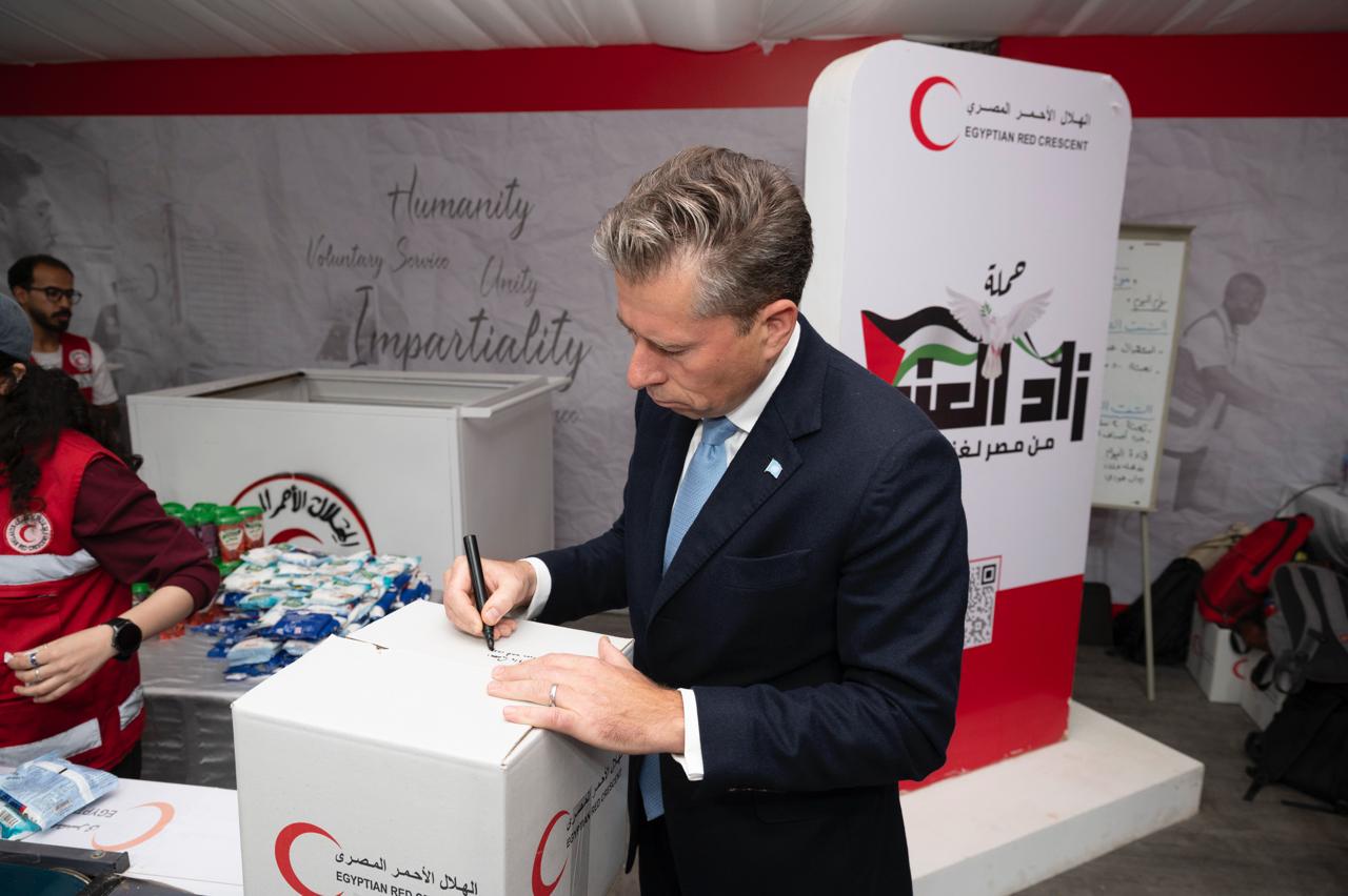 وزيرة التضامن تستقبل وكيل الأمين العام للأمم المتحدة للشئون الإنسانية