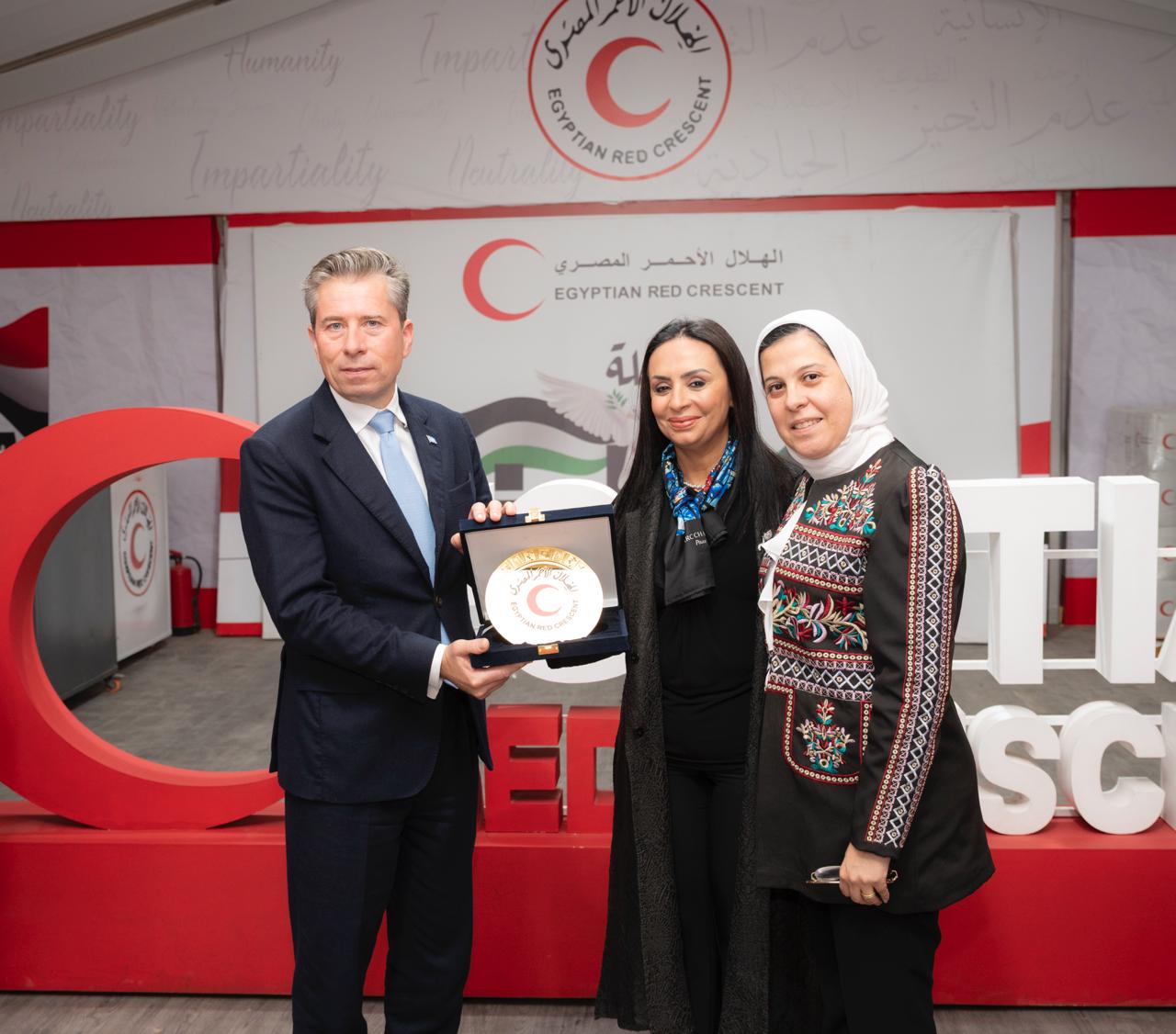 وزيرة التضامن تستقبل وكيل الأمين العام للأمم المتحدة للشئون الإنسانية