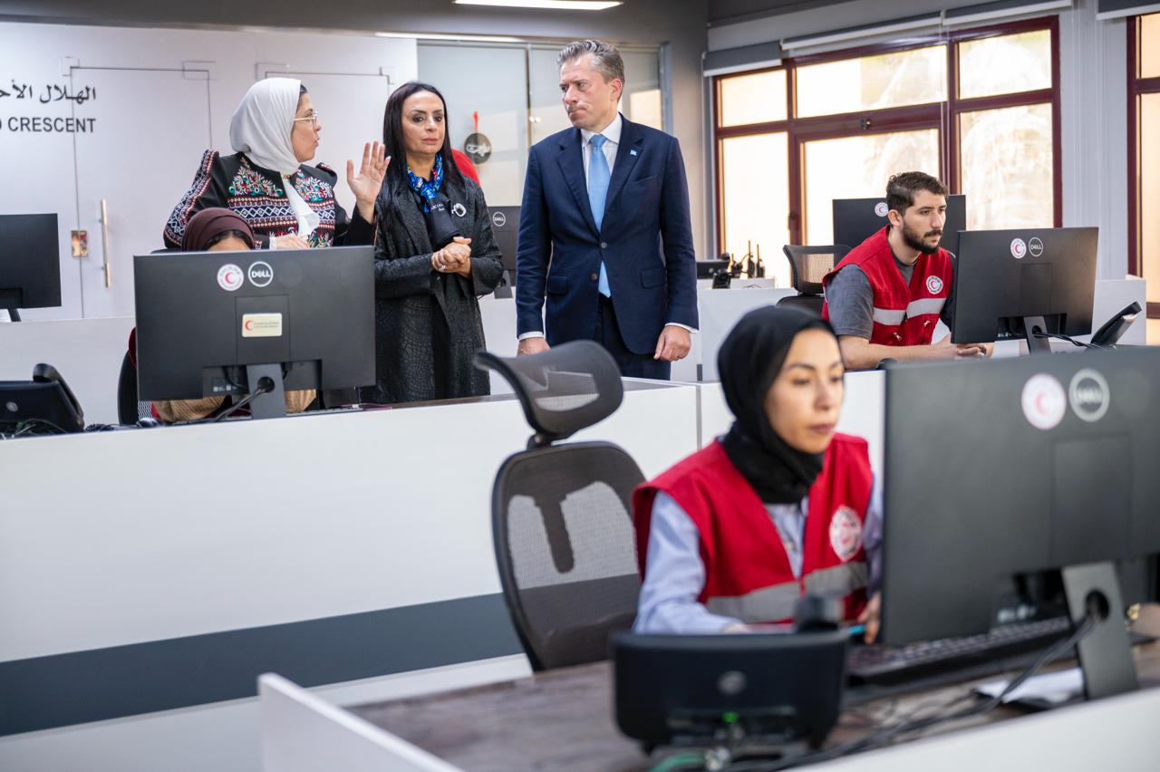 وزيرة التضامن تستقبل وكيل الأمين العام للأمم المتحدة للشئون الإنسانية