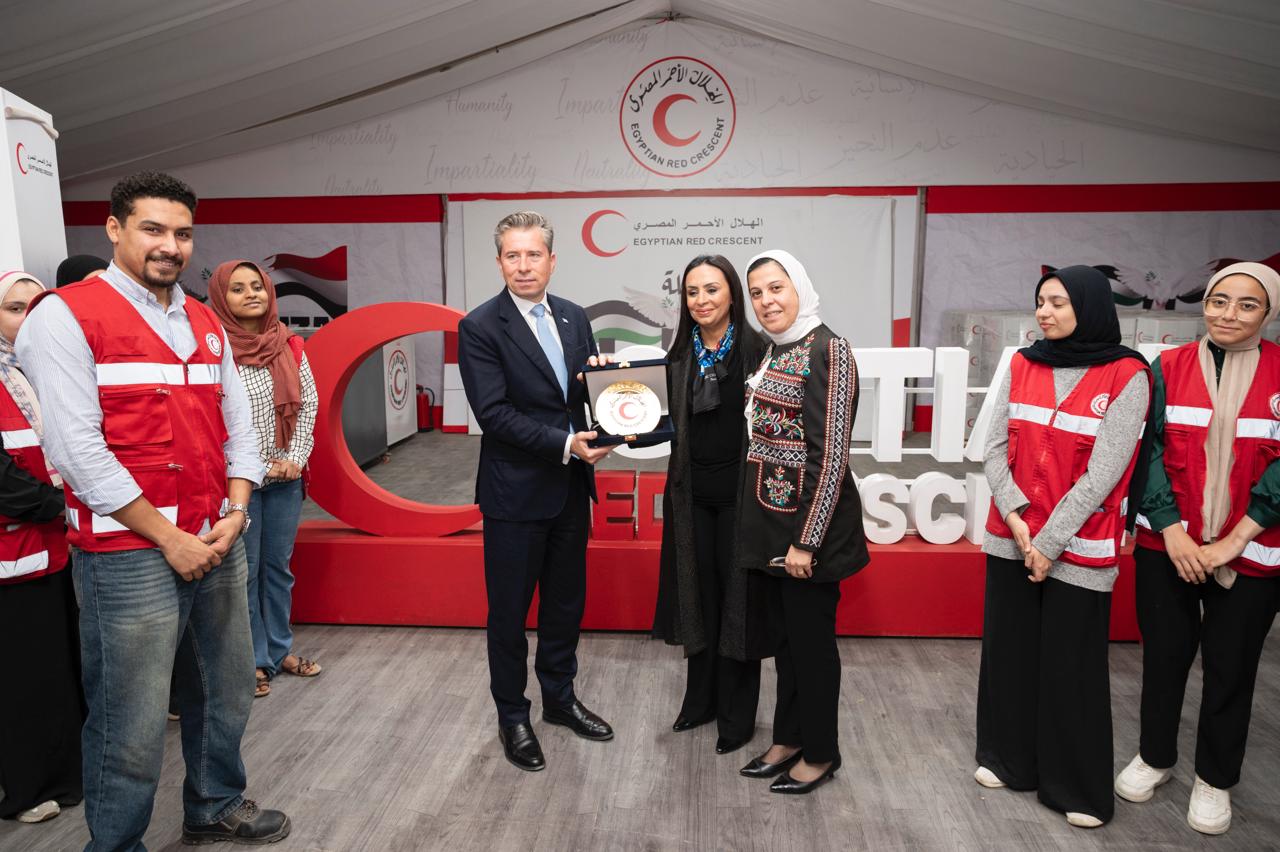 وزيرة التضامن تستقبل وكيل الأمين العام للأمم المتحدة للشئون الإنسانية