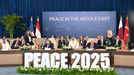 رئاسة الجمهورية: مصر تتطلع لتحقيق السلام وبناء شرق أوسط خال من النزاعات