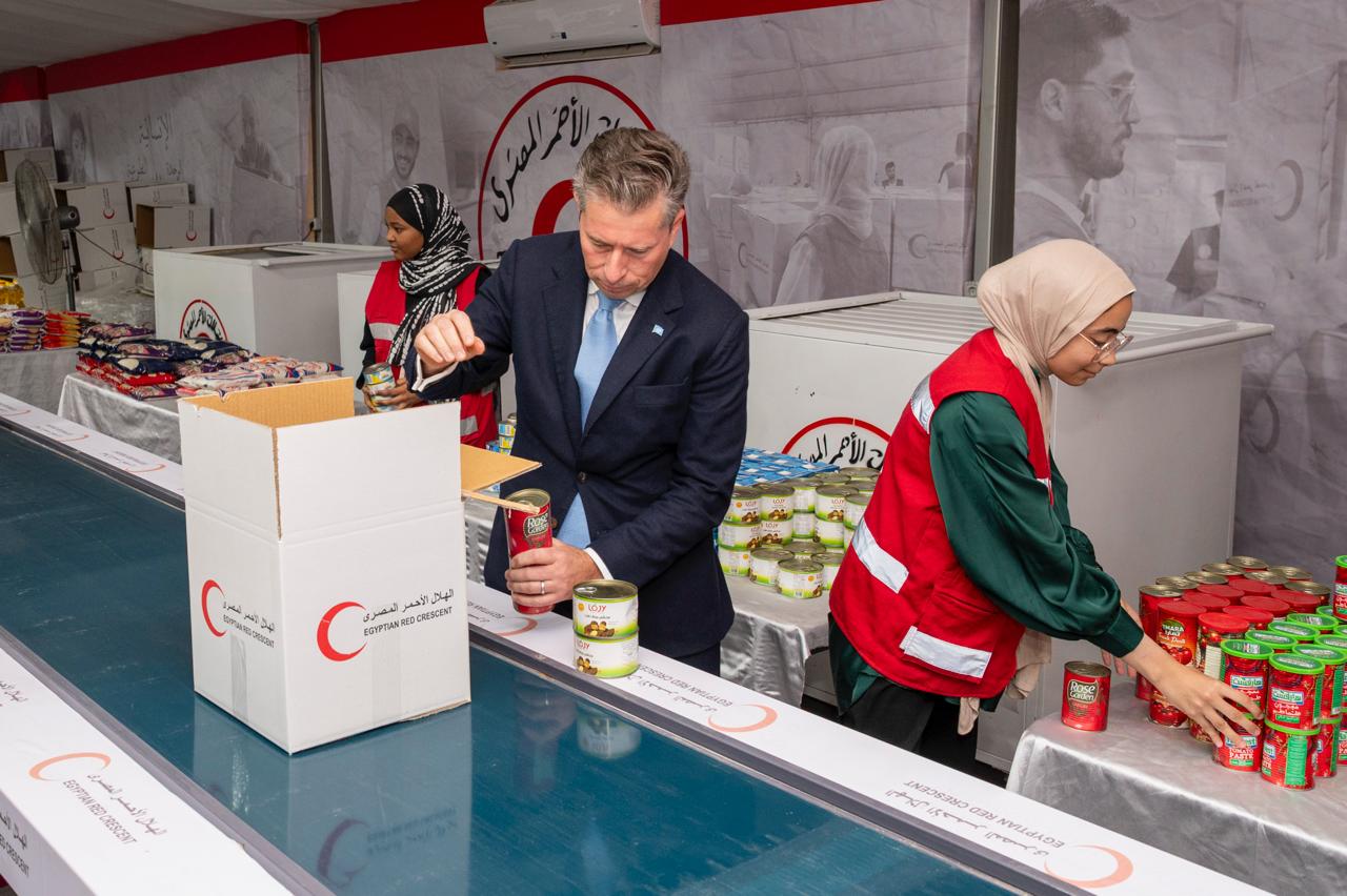 وزيرة التضامن تستقبل وكيل الأمين العام للأمم المتحدة للشئون الإنسانية