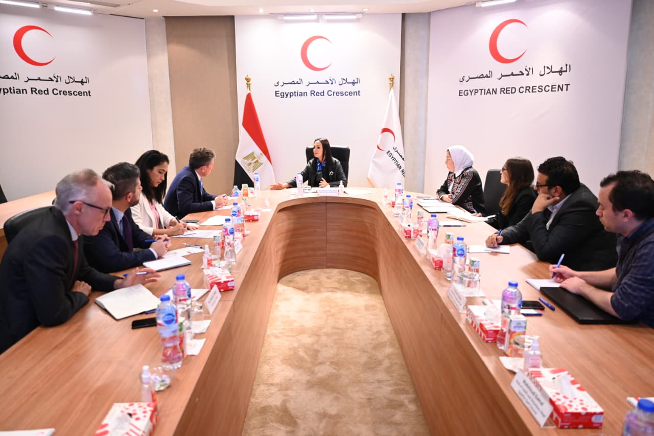 وزيرة التضامن تستقبل وكيل الأمين العام للأمم المتحدة للشئون الإنسانية