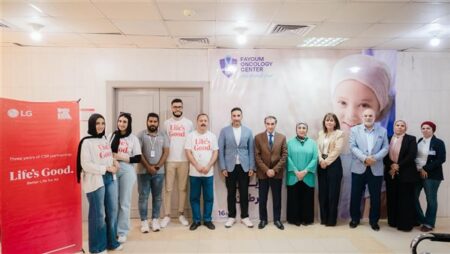 تحت شعار “Life’s Good”.. إل جي مصر تواصل دعمها للقطاع الصحي بصيانة أجهزة تنقية الهواء في مركز أورام الفيوم