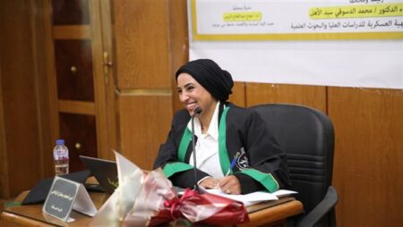 حصول الكاتبة الصحفية أميرة الرفاعي على درجة الماجستير في العلوم السياسية والاستراتيجية حصول الكاتبة الصحفية أميرة الرفاعي على درجة الماجستير في العلوم السياسية والاستراتيجية