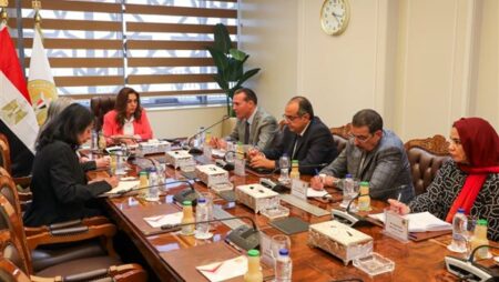 وزيرة التنمية المحلية تبحث نتائج برنامج التنمية المحلية بصعيد مصر وزيرة التنمية المحلية تبحث نتائج برنامج التنمية المحلية بصعيد مصر