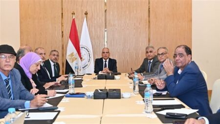 وزير الري يترأس اجتماع اللجنة الدائمة لتنظيم إيراد نهر النيل وزير الري يترأس اجتماع اللجنة الدائمة لتنظيم إيراد نهر النيل