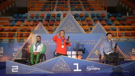 نتائج اليوم الثاني لمنافسات الكبار ببطولة العالم لرفع الأثقال البارالمبي بالعاصمة الإدارية