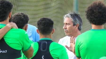 المصري يبدأ استعداداته لمواجهة الاتحاد الليبي في الكونفدرالية