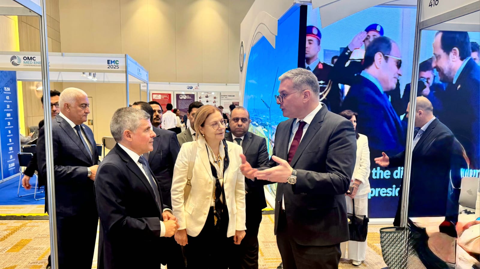 وزير البترول يشارك في افتتاح مؤتمر ومعرض شرق المتوسط للطاقة