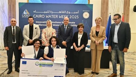 وزير الري ورئيسة بعثة الاتحاد الأوروبي في مصر يشهدان جلسة "حملة على القد"