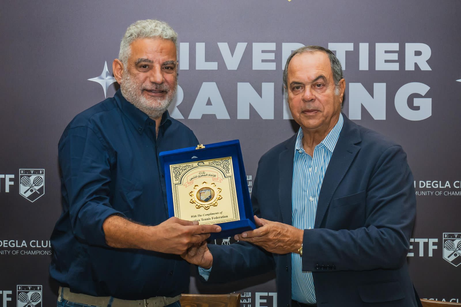 أندية وادي دجلة تحصل على التصنيف الفضي في تقييم الاتحاد المصري للتنس