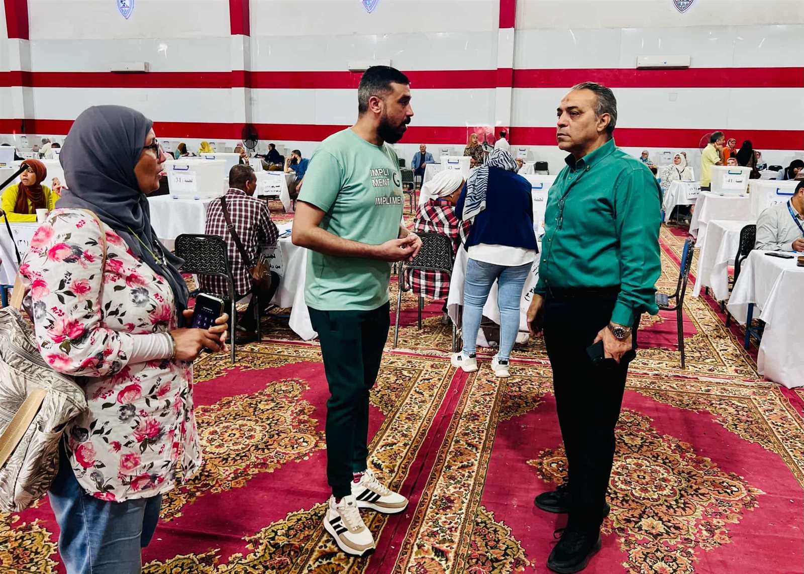 بالصور.. بدء التسجيل في الجمعية العمومية لنادي الزمالك