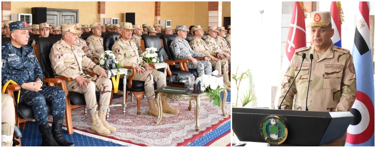 وزير الدفاع يشهد تنفيذ المرحلة الرئيسية للرماية الصاروخية لقوات الدفاع الجوي