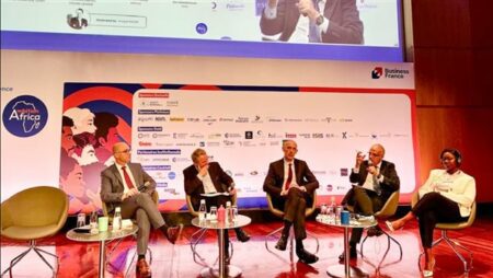 وزير الري يشارك فى فعاليات مؤتمر "طموح أفريقيا" بباريس