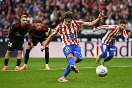 ترتيب هدافي الدوري الإسباني بعد هدف ألفاريز أمام إشبيلية ترتيب هدافي الدوري الإسباني بعد هدف ألفاريز أمام إشبيلية