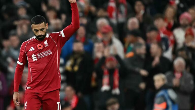 ترتيب هدافي الدوري الإنجليزي بعد هدف محمد صلاح في مباراة ليفربول وأستون فيلا