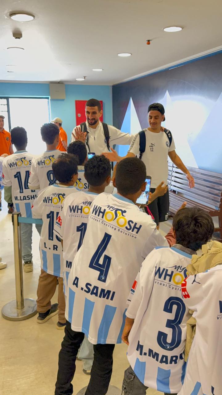 بيراميدز يصل ملعب الدفاع الجوي استعدادا لمواجهة الاتحاد السكندري في الدوري "صور"