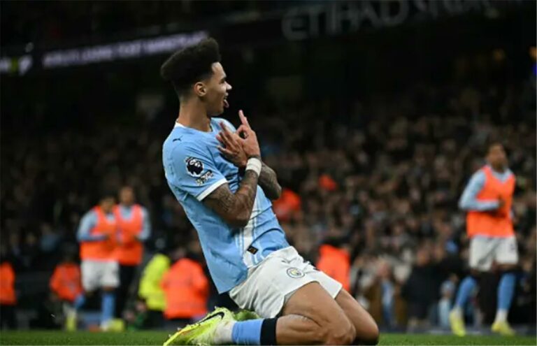 فيديو | أوريلي يسجل هدف مانشستر سيتي الثالث أمام بورنموث