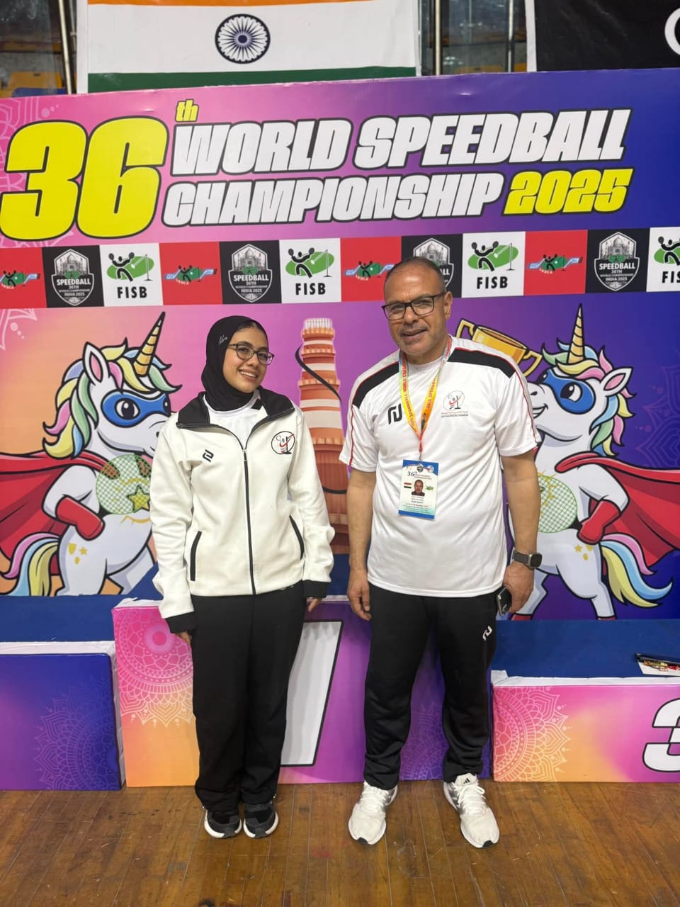 منتخب مصر لكرة السرعة يكتسح العالم ويحصد جميع الذهبيات في الهند