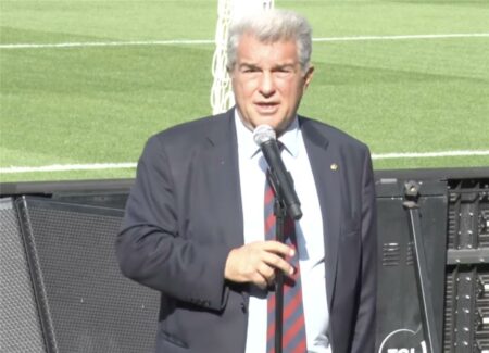 لابورتا يوجه رسالة إلى ليونيل ميسي بعد افتتاح ملعب كامب نو لابورتا يوجه رسالة إلى ليونيل ميسي بعد افتتاح ملعب كامب نو