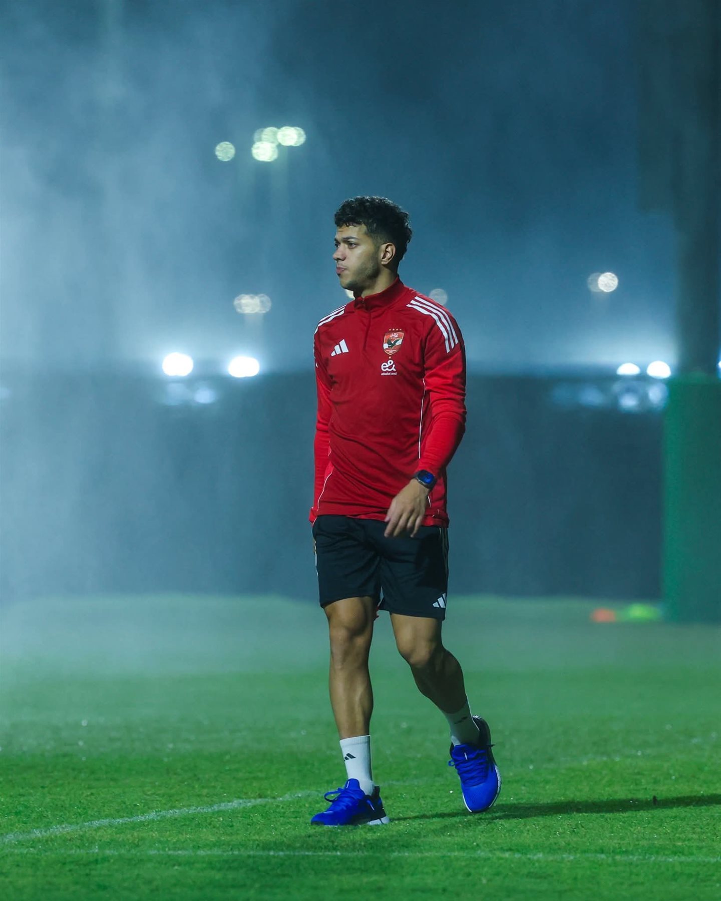 السوبر المصري.. الأهلي يخوض مرانه على ملعب الكريكيت في أبوظبي