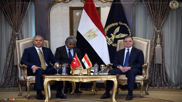 وزير الداخلية يستقبل نظيره التركى لبحث تعزيز التعاون الأمنى بين البلدين